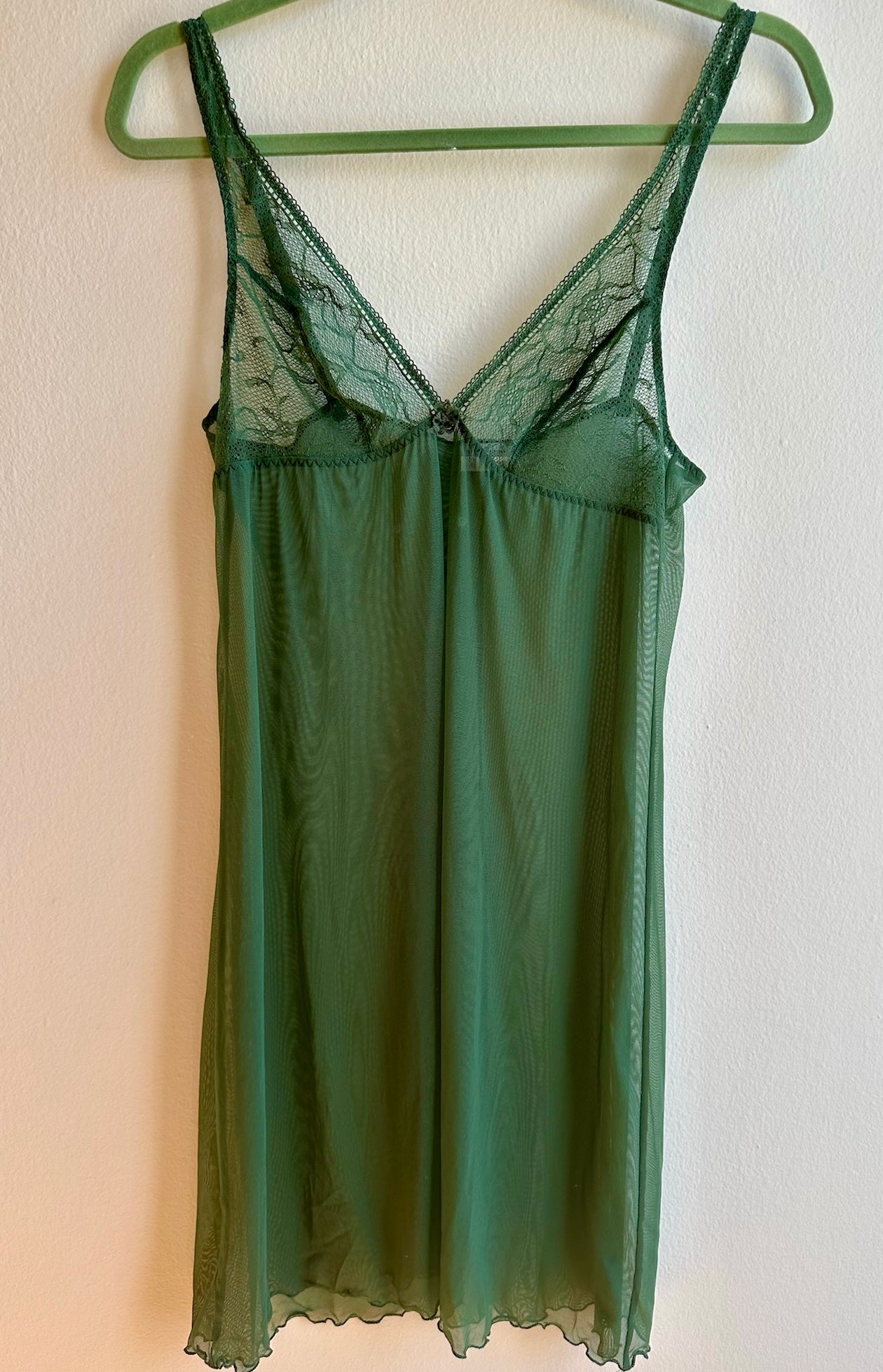 Intimissimi Green Lace Slip