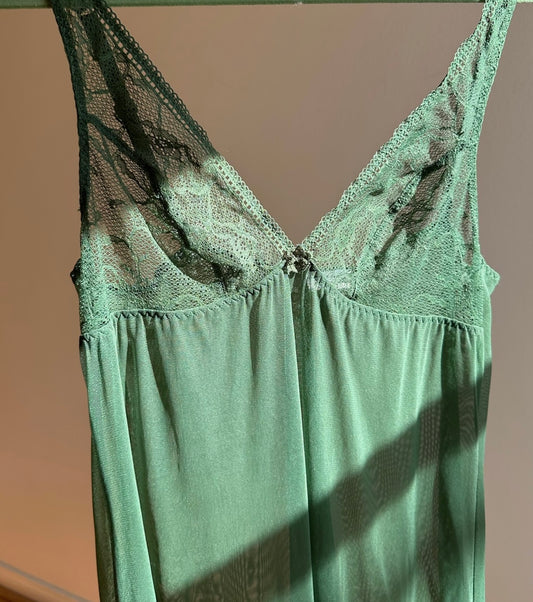 Intimissimi Green Lace Slip