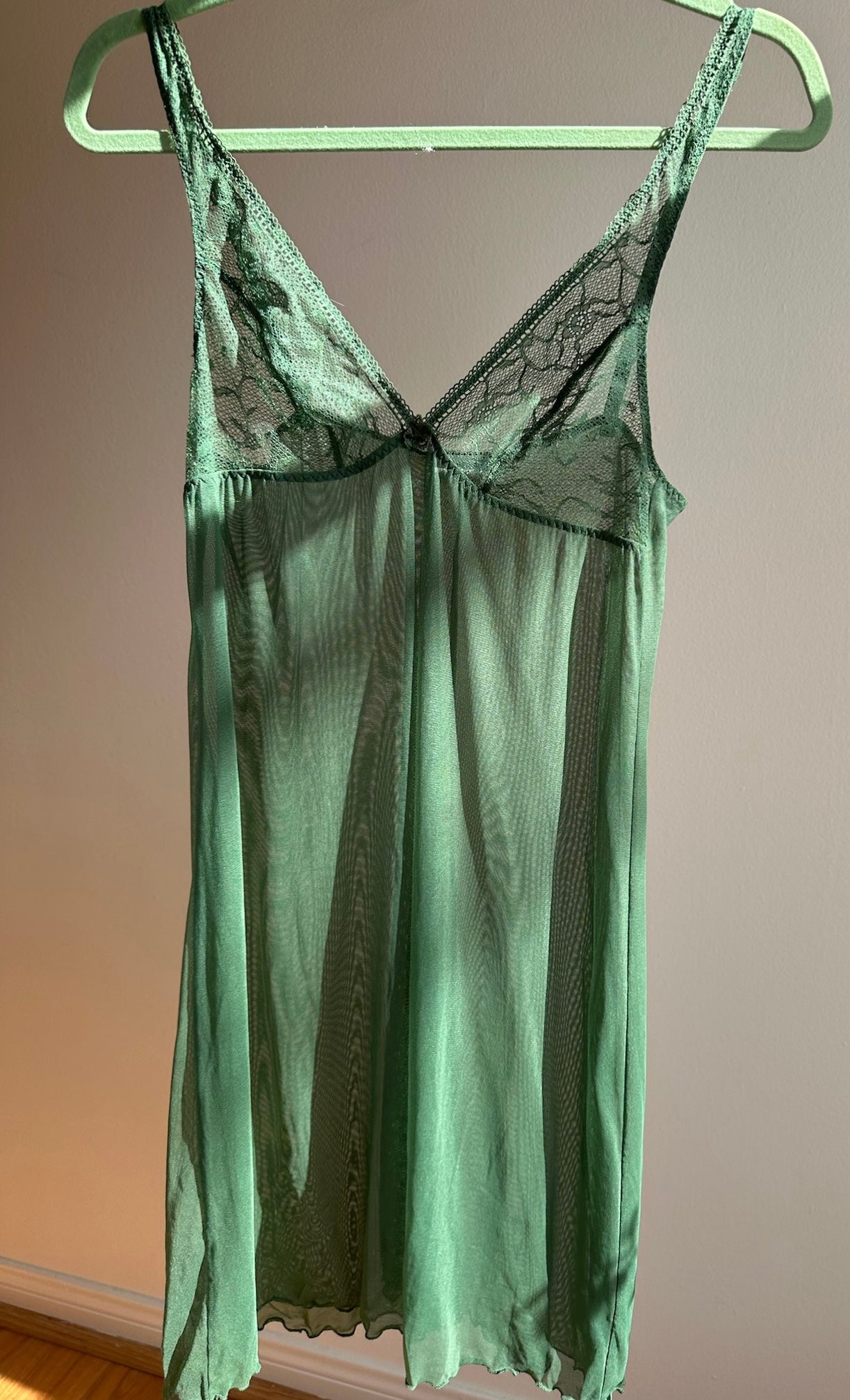 Intimissimi Green Lace Slip