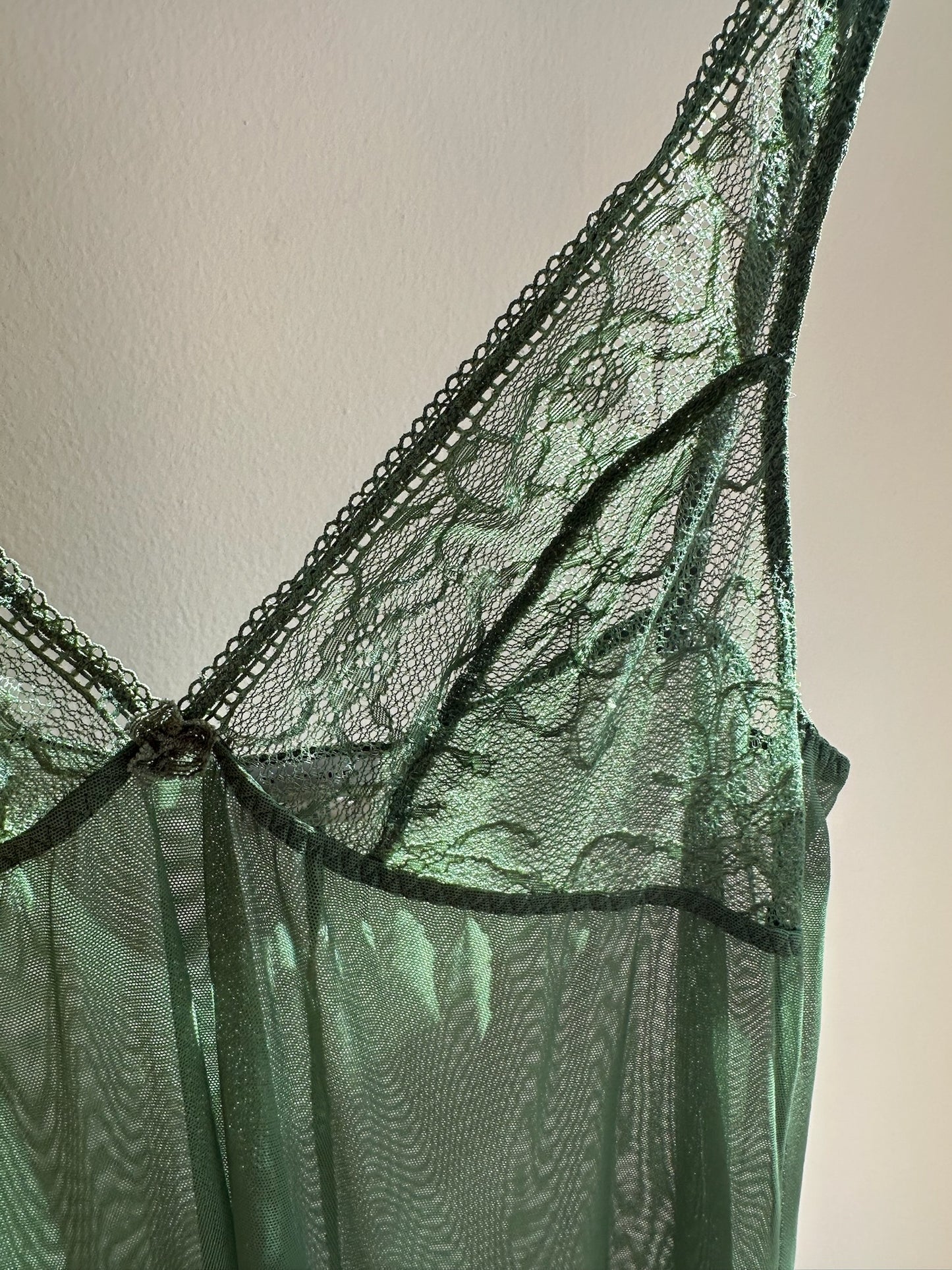 Intimissimi Green Lace Slip