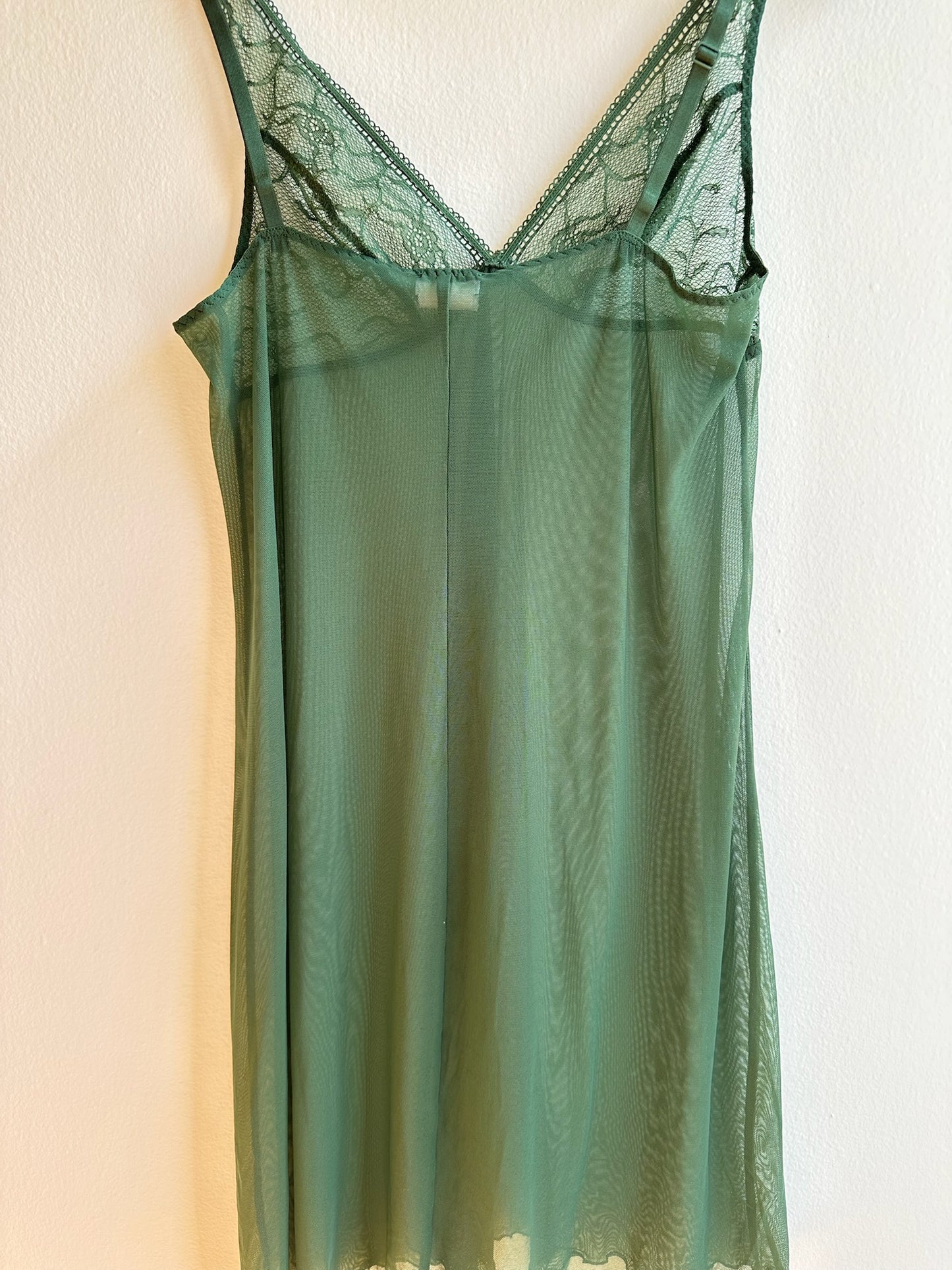 Intimissimi Green Lace Slip