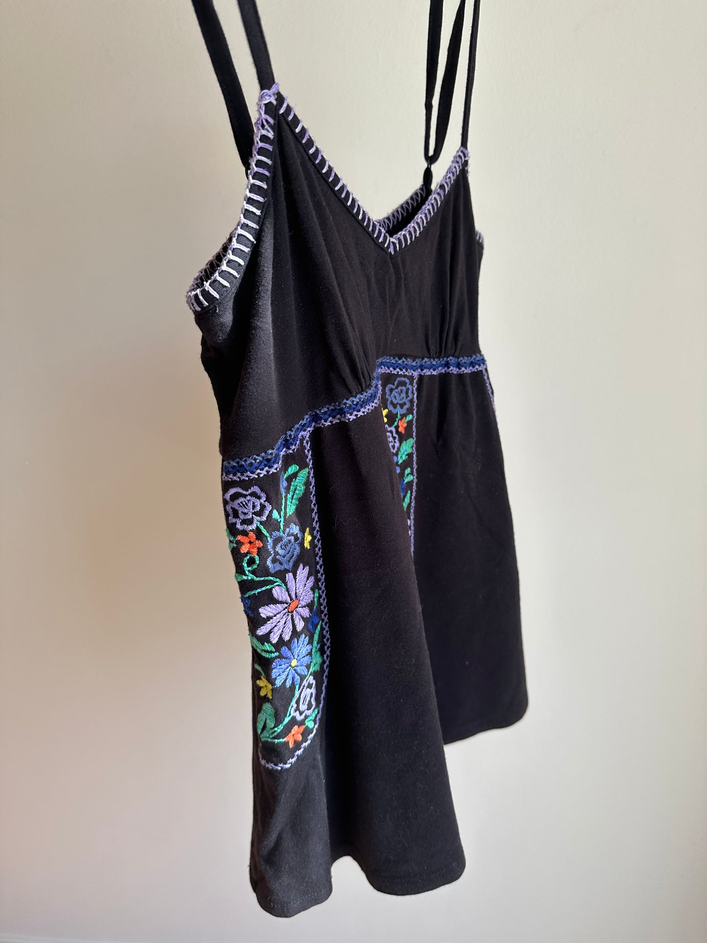 Embroidered Floral Cami