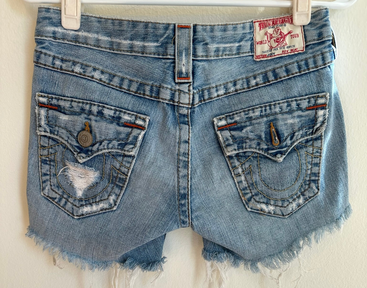 True Religion Cut Off Shorts