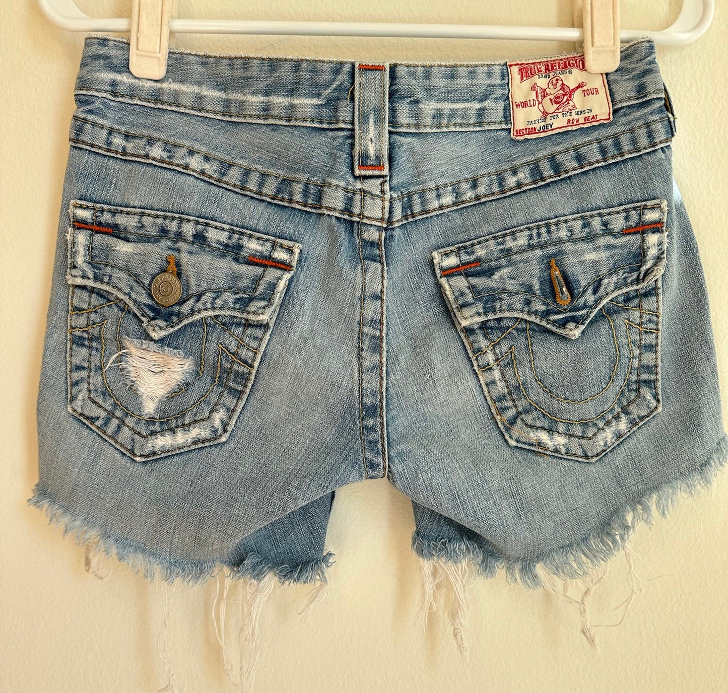 True Religion Cut Off Shorts